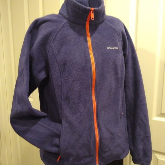 Columbia Fleece Full Zip Jacket size Large - Picture 1 of 3